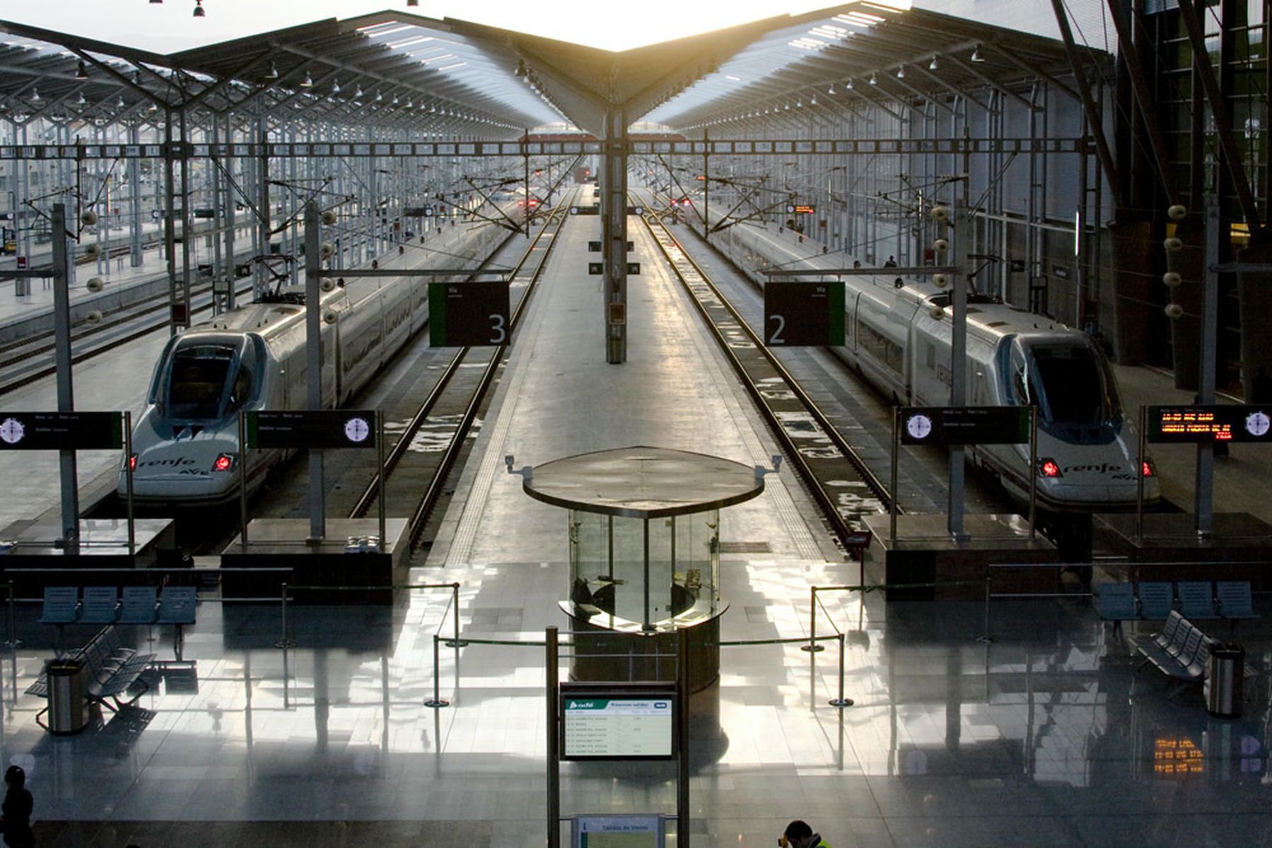 La estación María Zambrano de Málaga.