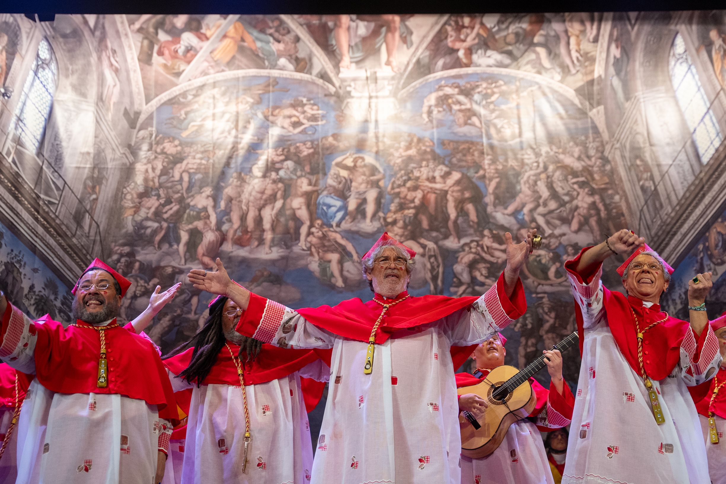 'Los que van a coger papas', chirigota del Yuyu