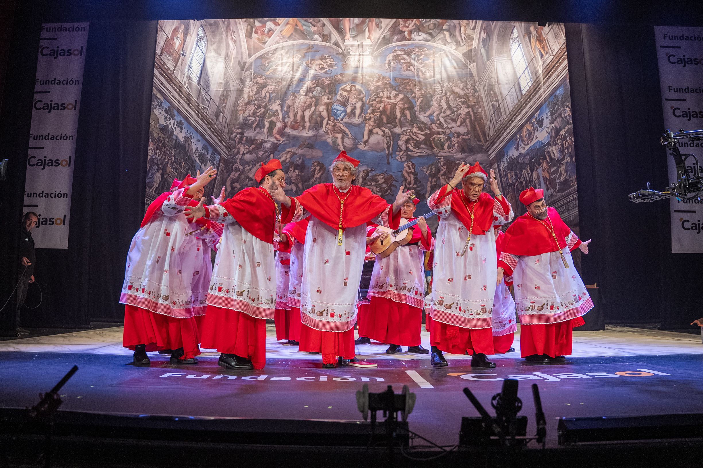 'Los que van a coger papas', chirigota del Yuyu