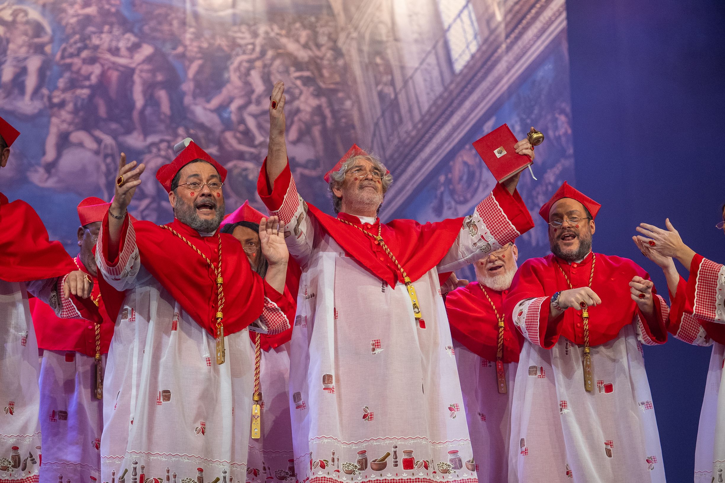 'Los que van a coger papas', chirigota del Yuyu