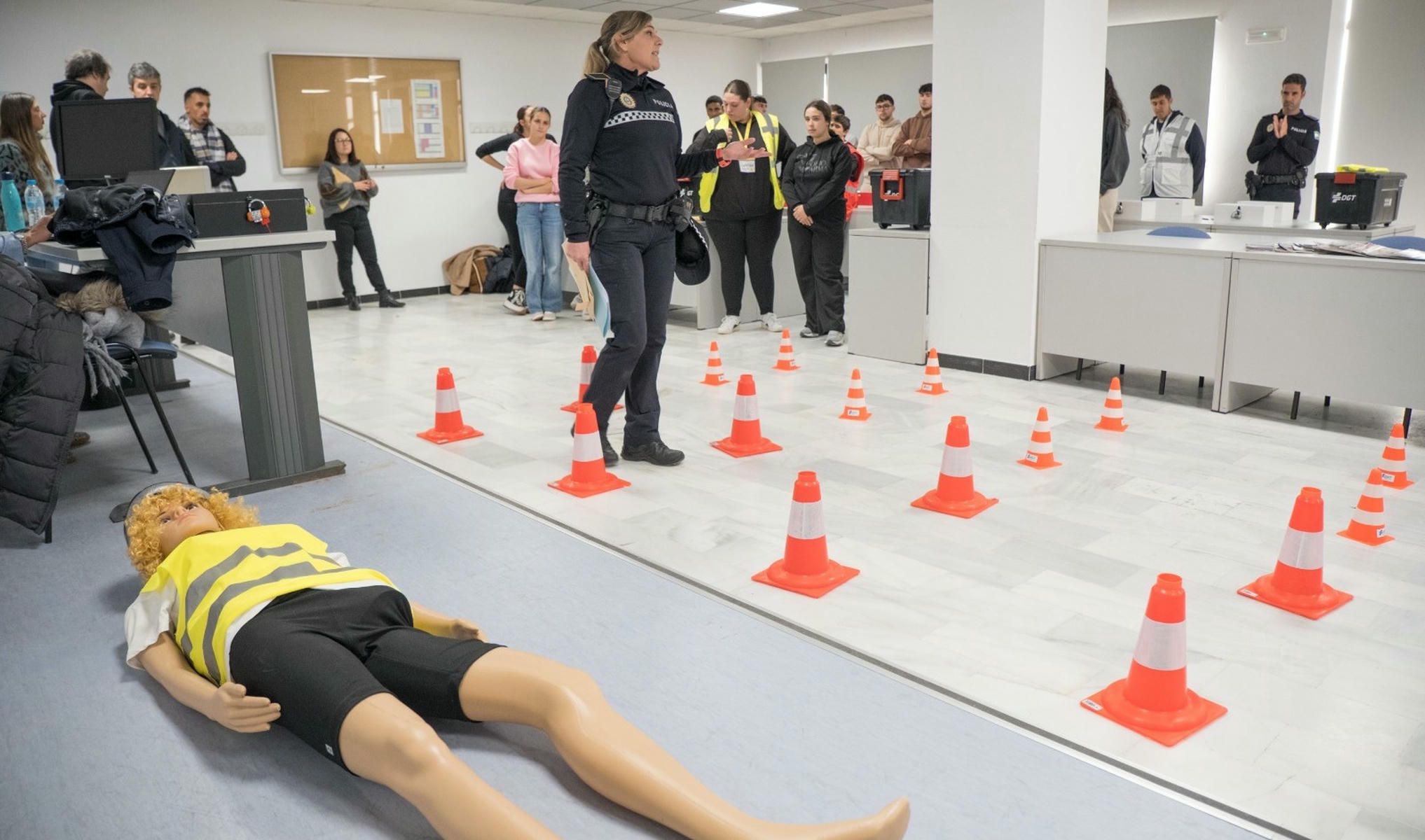 Ejemplo de actuaciones realizadas por Policía Local para el Escape Room