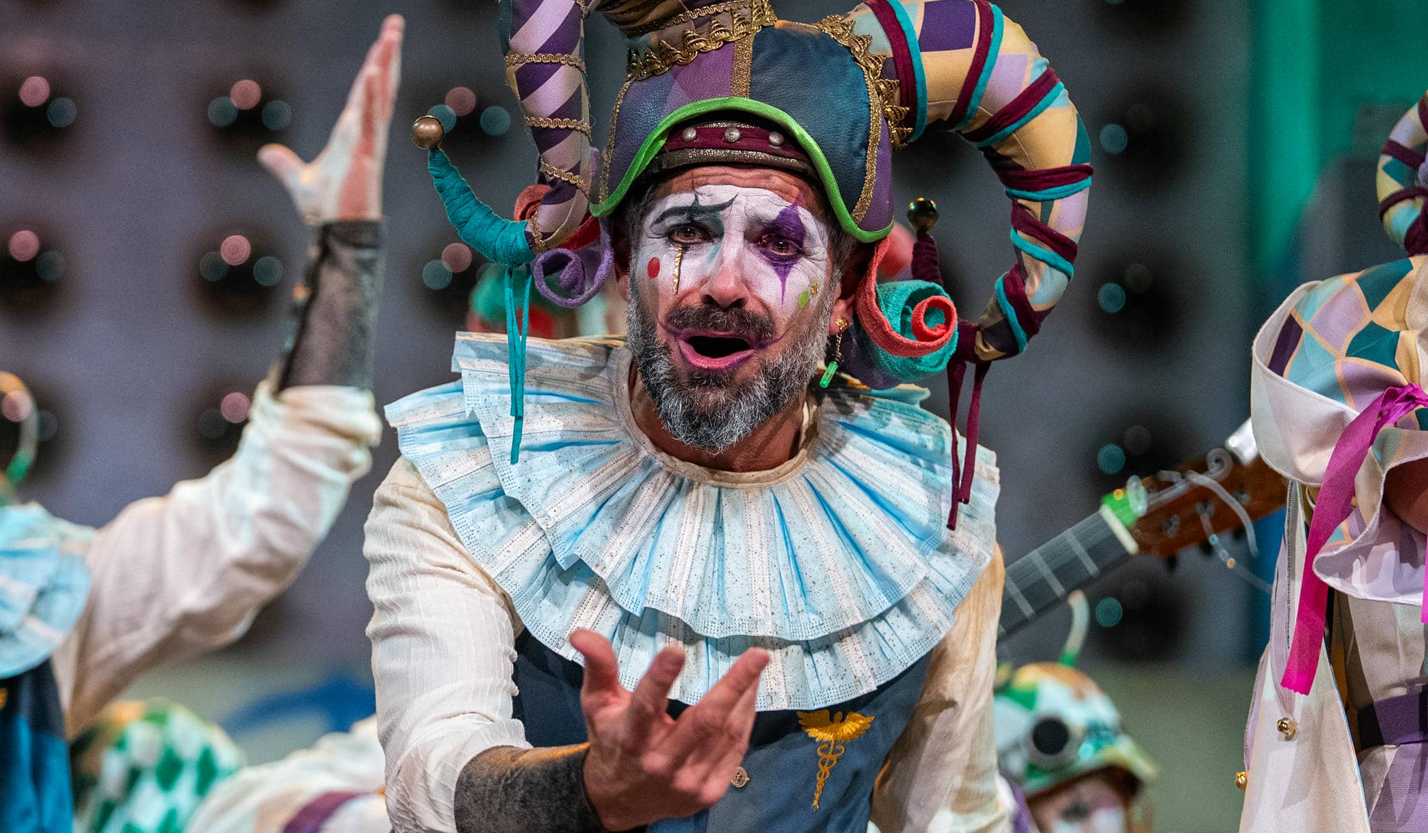 Jesús Bienvenido, durante la actuación de DSAS3.