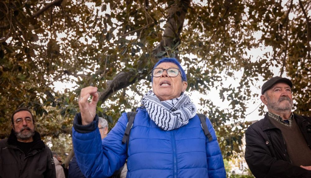 concentración por la tercera persona sin techo fallecida -Ana Camelo Gragera