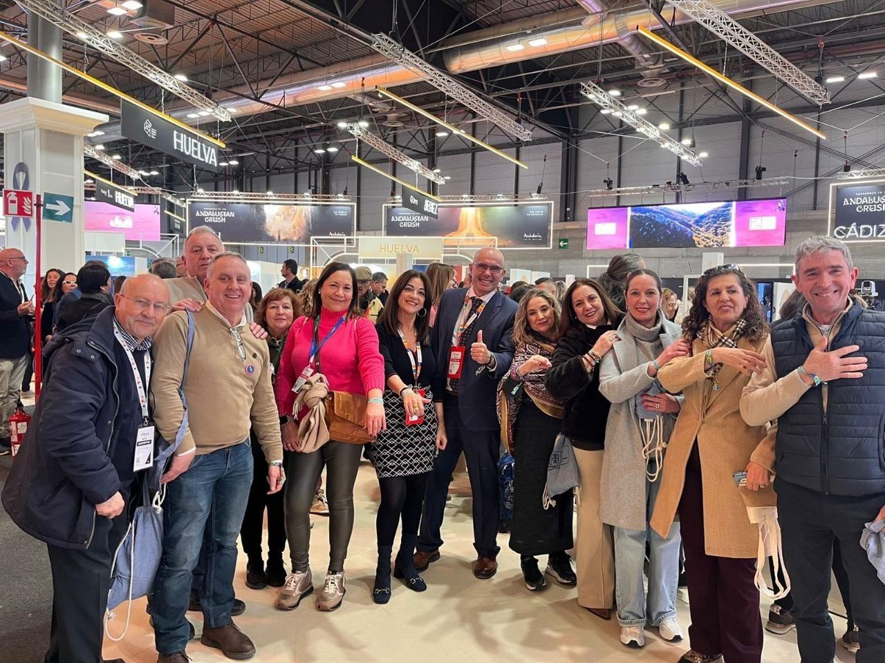 Barbate, en Fitur 2026.