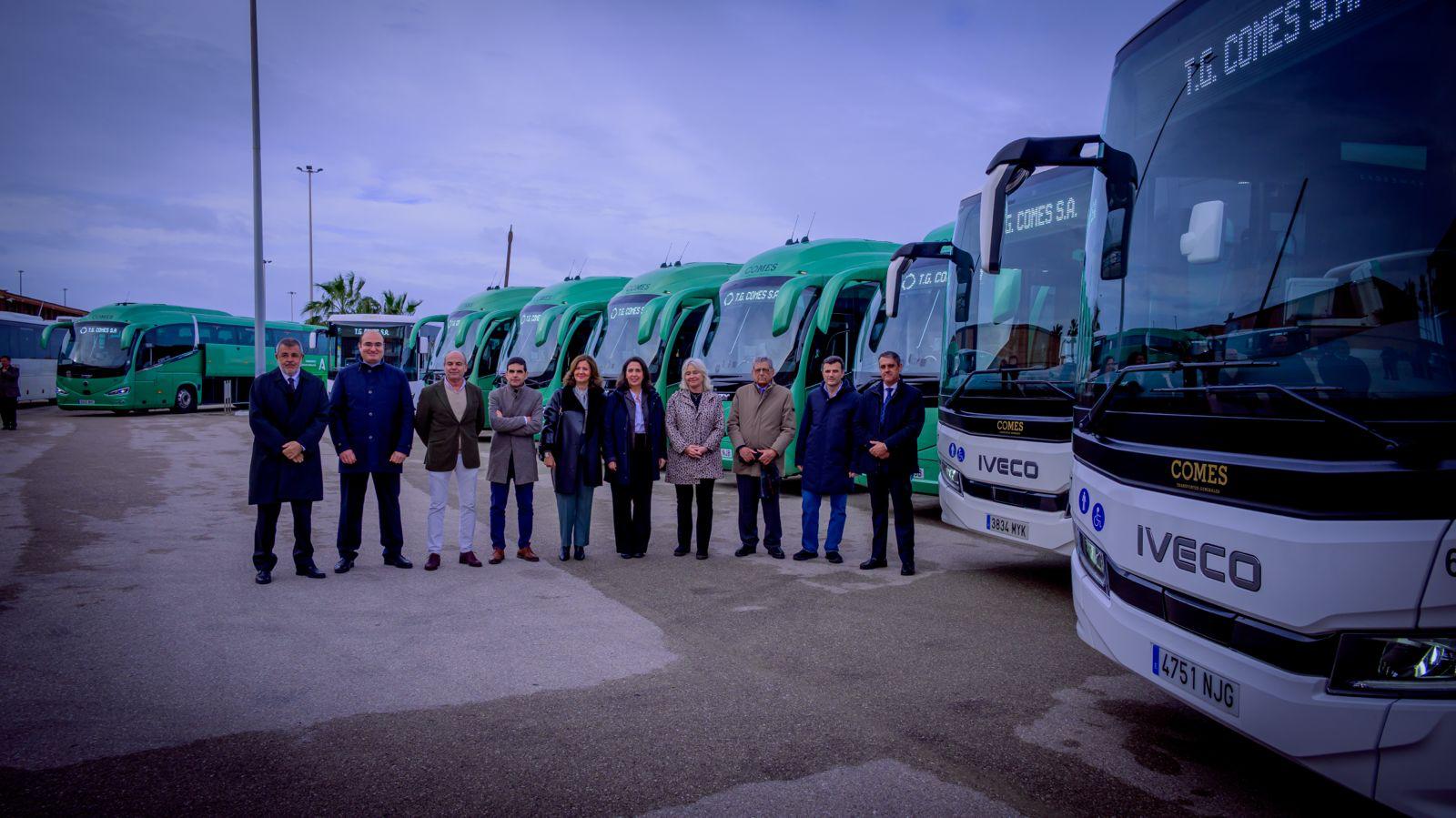 Así son los nuevos autobuses de la flota en la provincia de Cádiz. 
