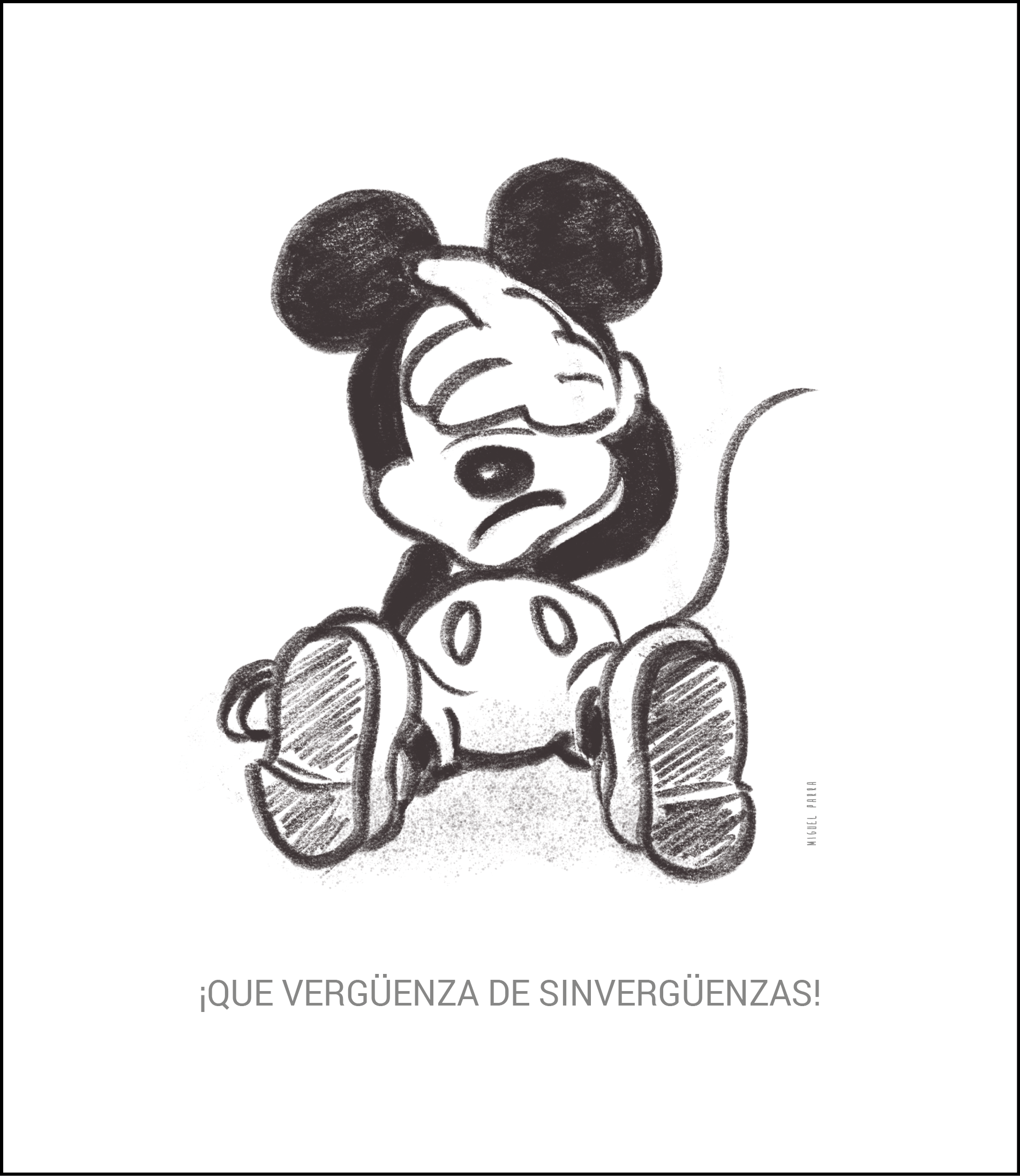 'Hielo', viñeta de Miguel Parra.