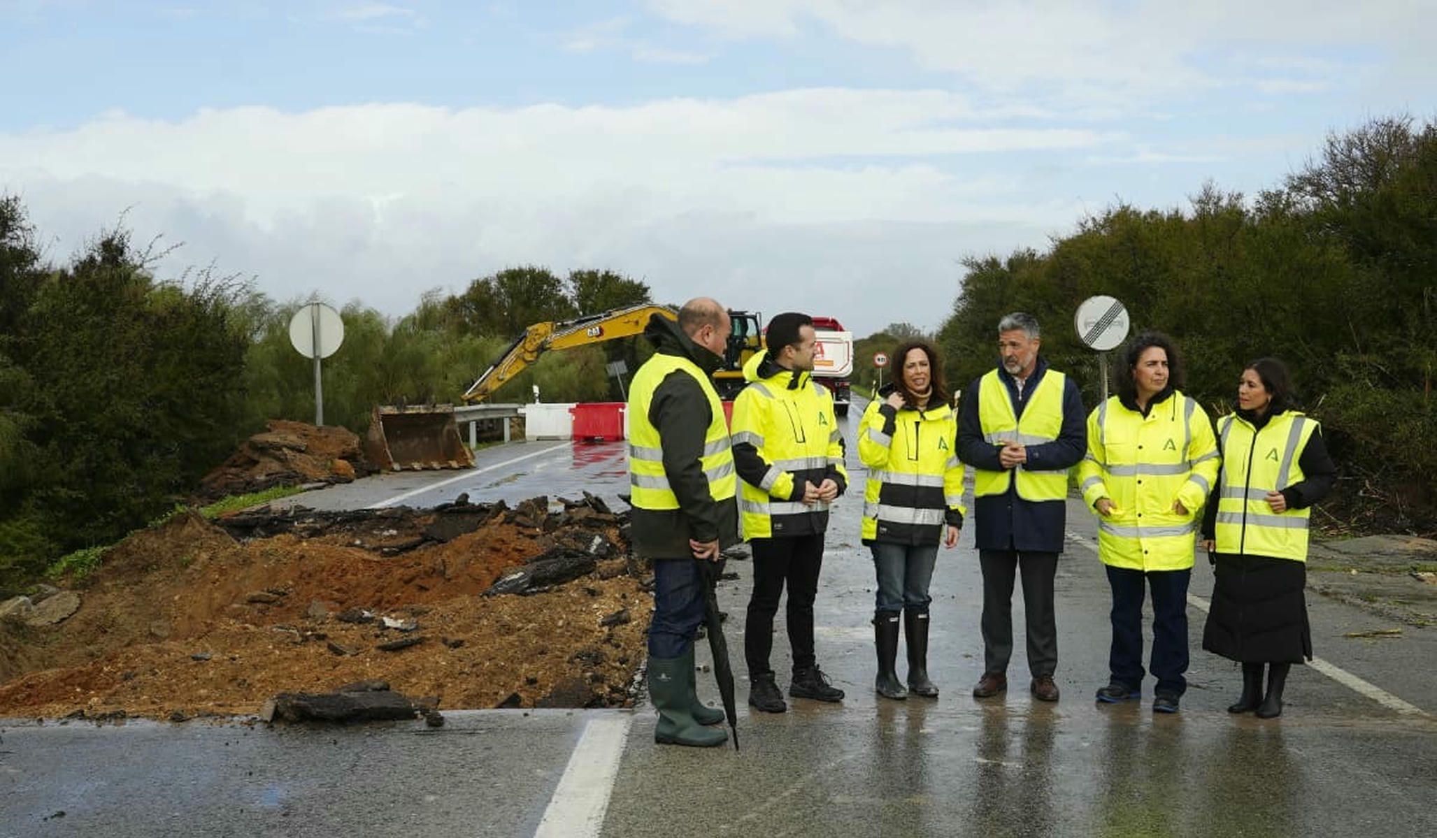 La visita de la consejera a Rota.