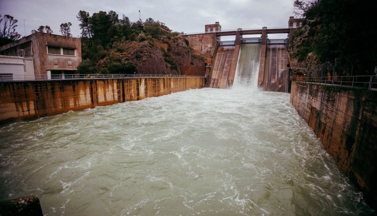 PANTANO DE BORNOS DESEMBALSE 6