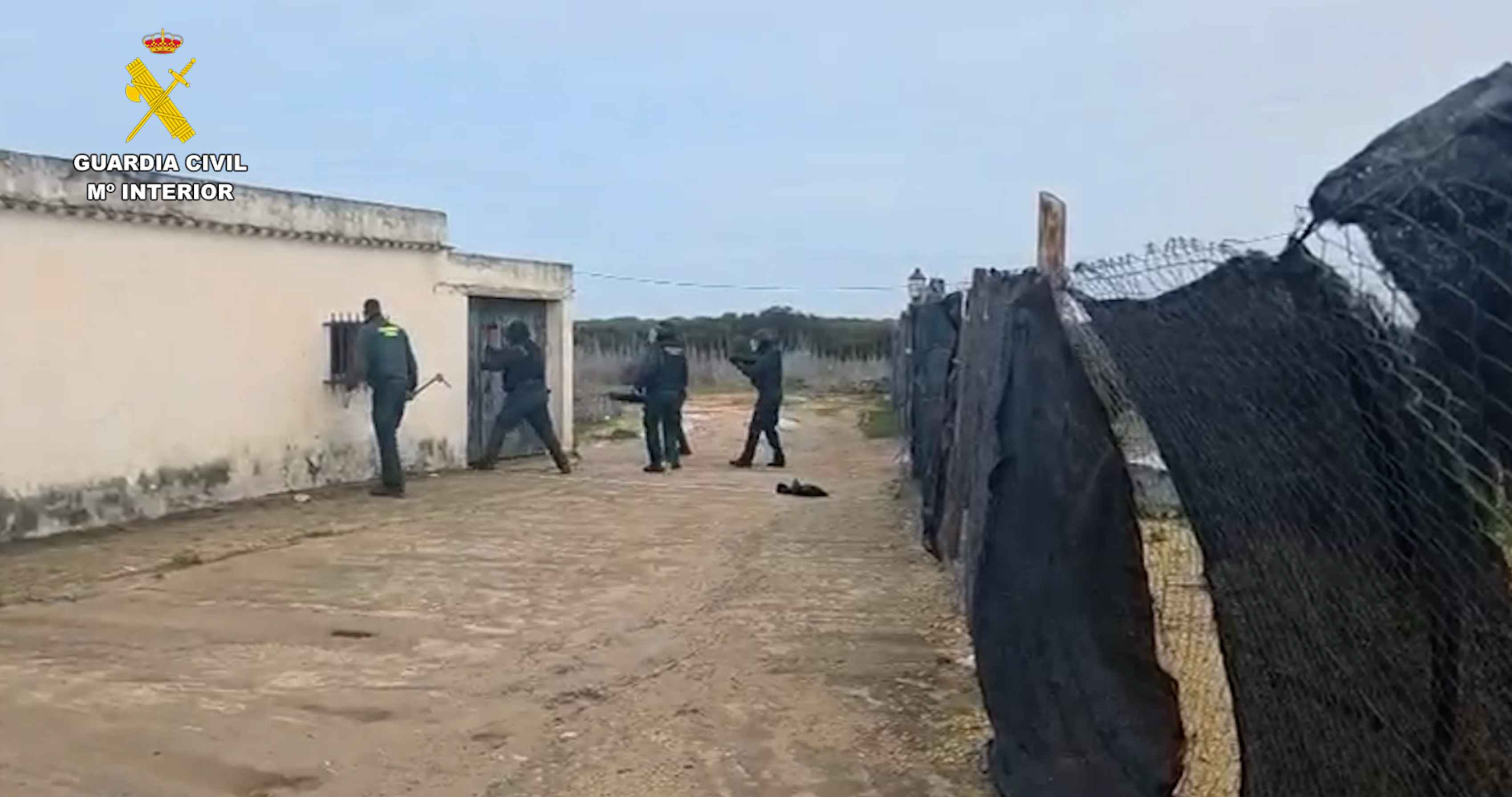 El operativo llevado a cabo en Conil por la Guardia Civil. El operativo llevado a cabo en Conil por la Guardia Civil.