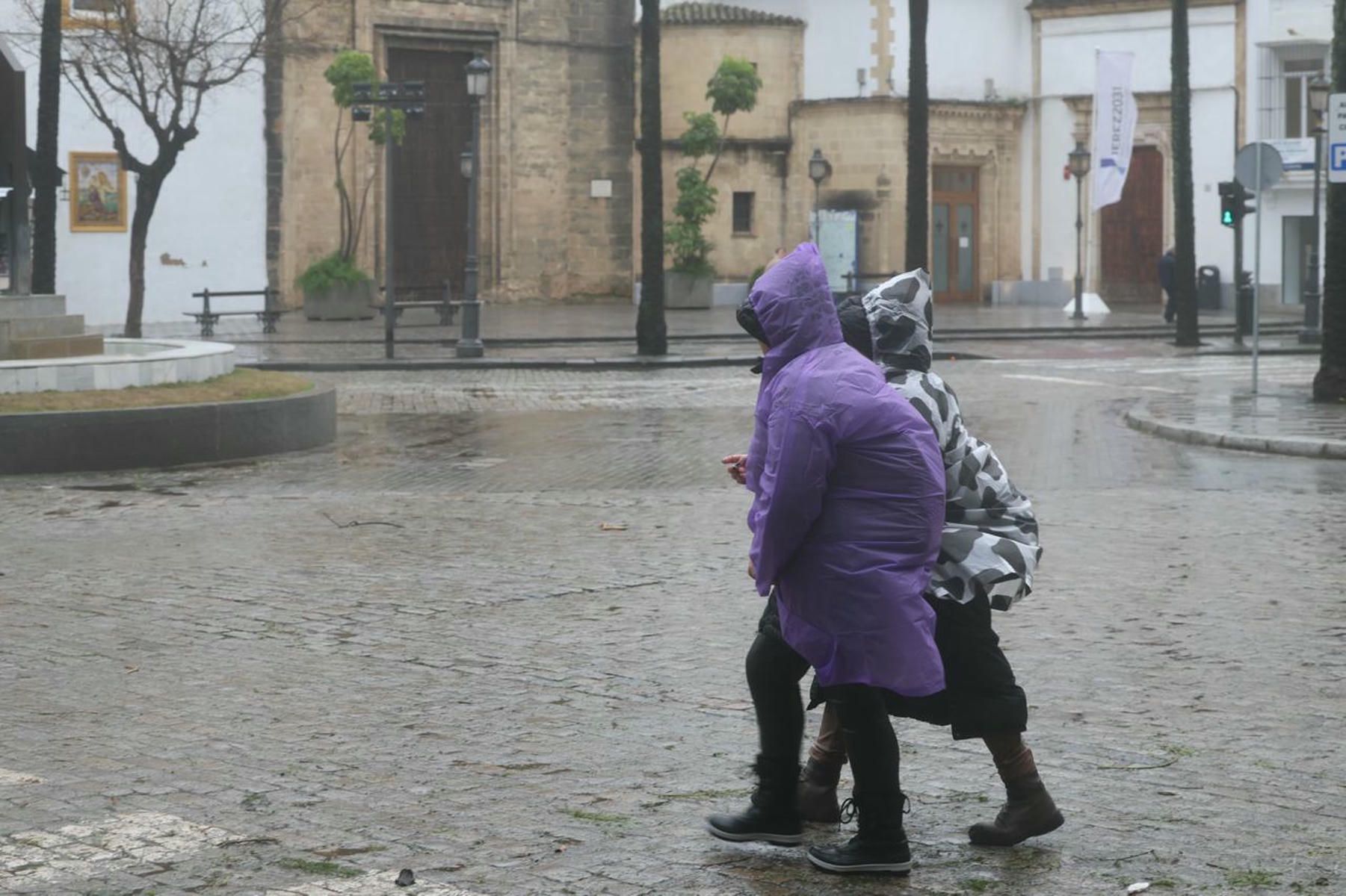 El temporal en Andalucía.