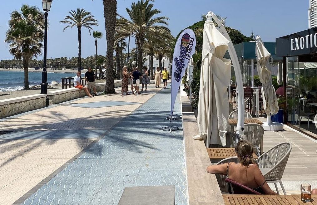 Zona de San Pedro de Alcántara donde se ha producido el suceso, con dos menores y dos adultos heridos por un perro. Zona de San Pedro de Alcántara donde se ha producido el suceso, con dos menores y dos adultos heridos por un perro.