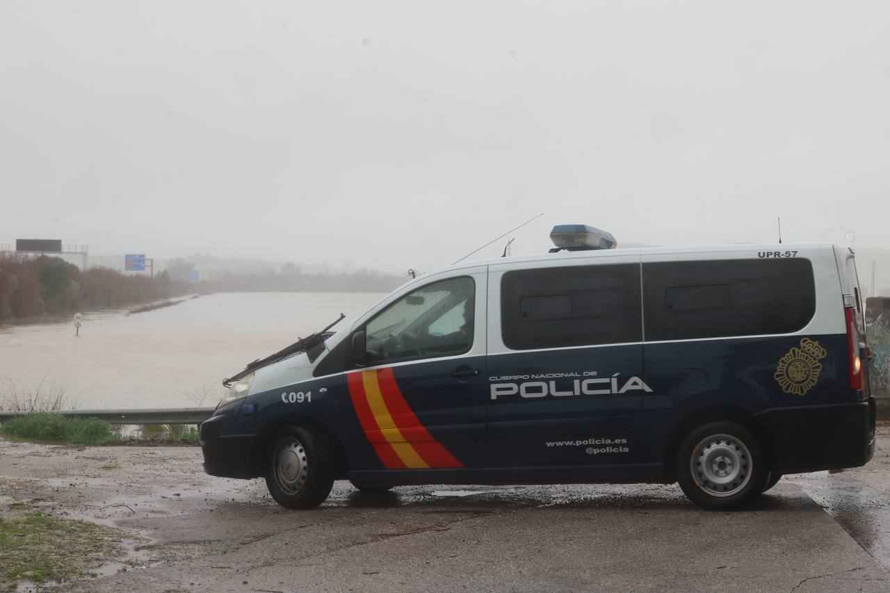 La Policía Nacional está presente en la zona.