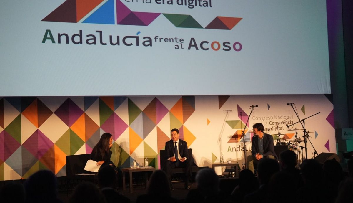 Moreno, en el congreso contra el acoso escolar celebrado en Córdoba.