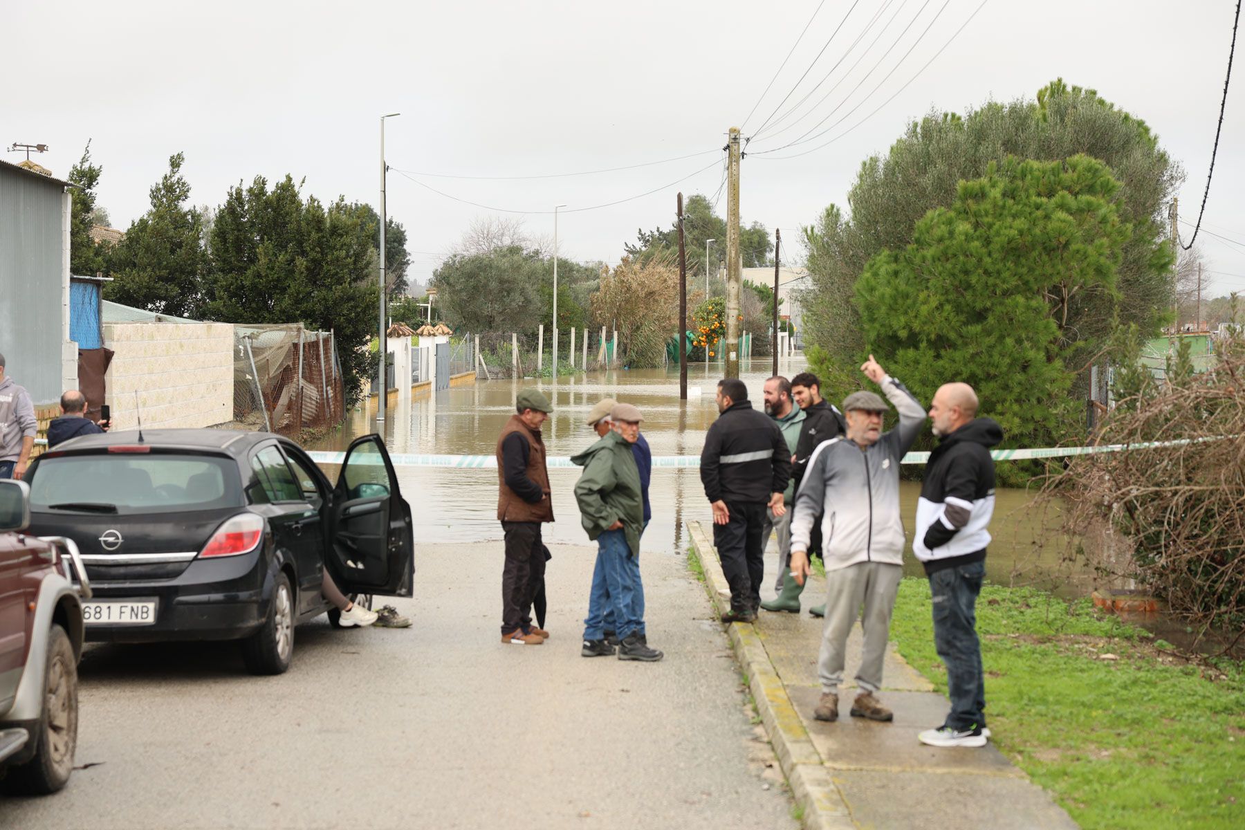 desalojo temporal borrasca kristin jerez rural temporal guadalete inundacion 40