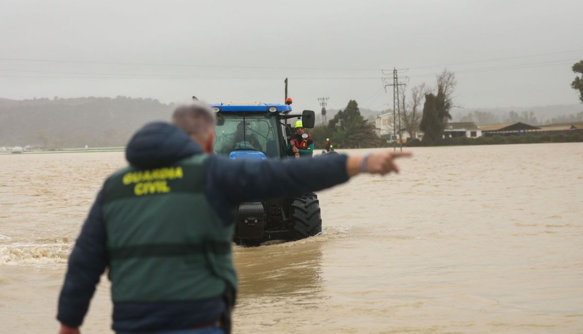 desalojo temporal borrasca kristin jerez rural temporal guadalete inundacion 29