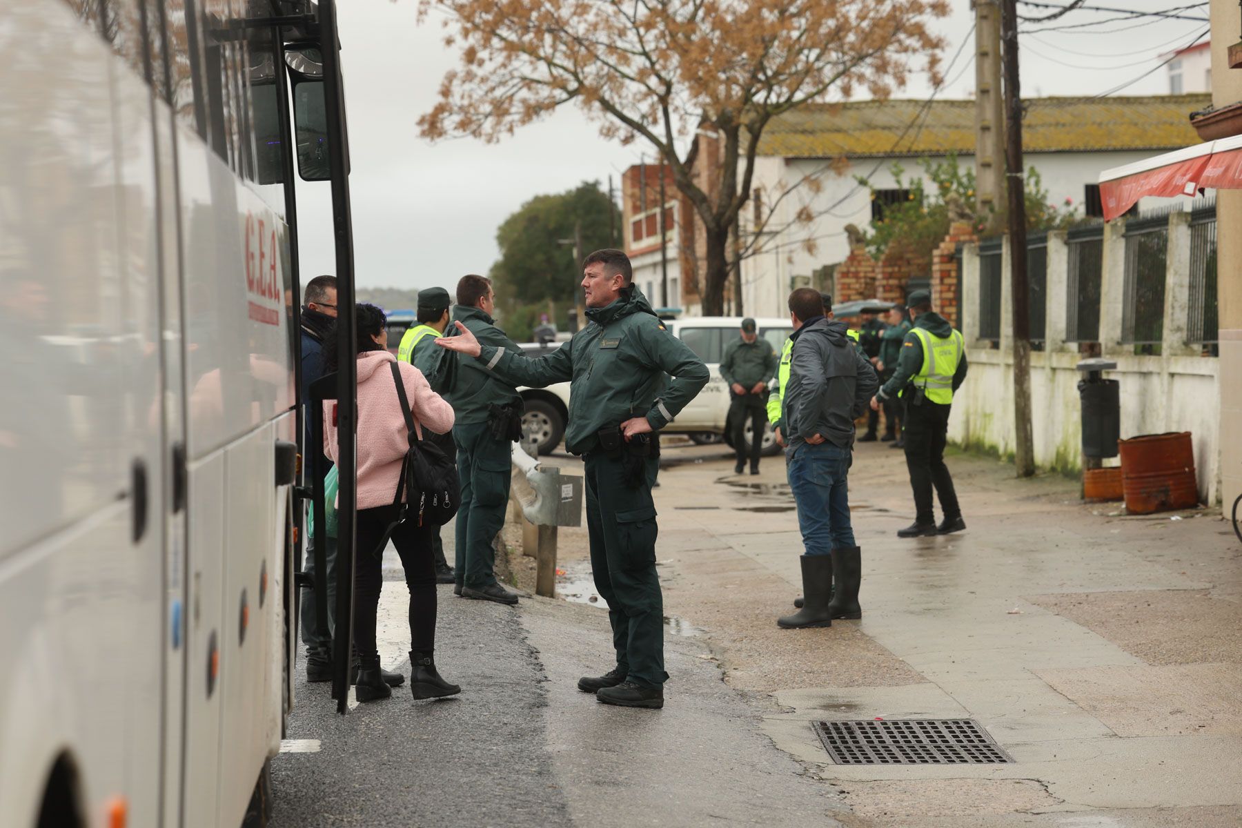 Desalojos de vecinos en el Jerez rural tras el paso de la borrasca esta semana.