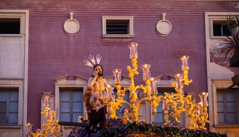 El Señor de la Humildad y Paciencia el pasado Jueves Santo. 