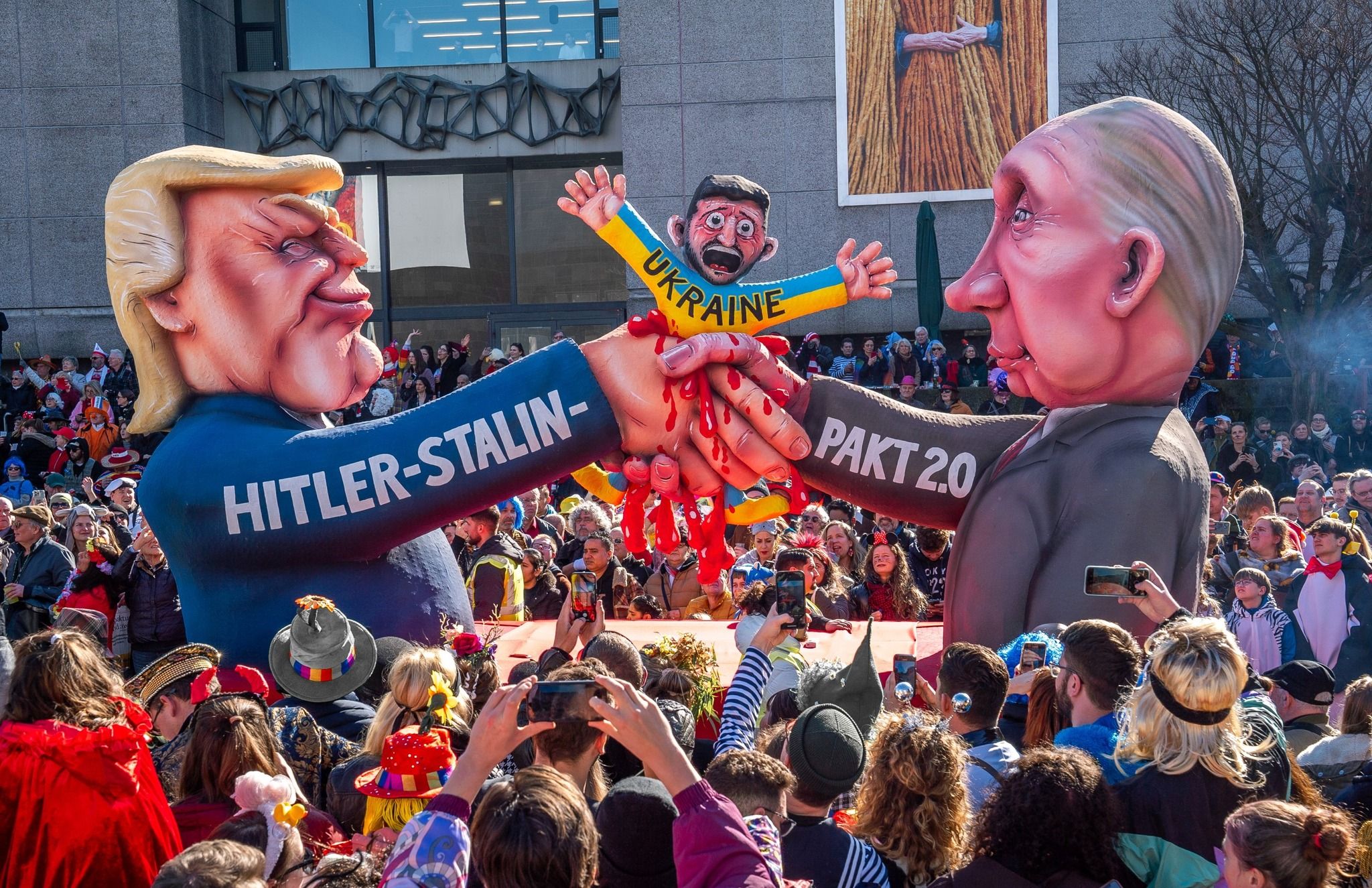 Una obra del escultor Jacques Tilly.