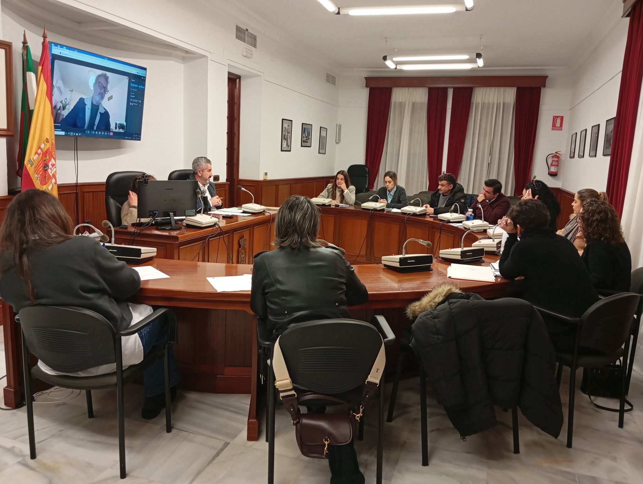 Pleno de Benalup este jueves donde se ha aprobado la moción.