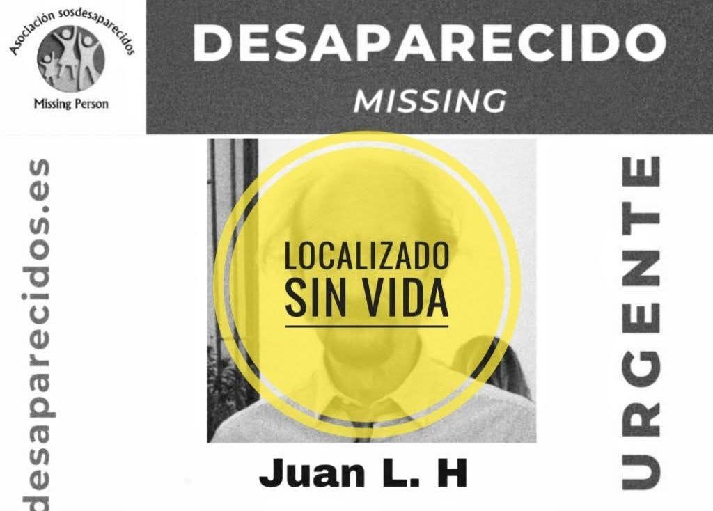 SOS desaparecidos desactiva la búsqueda.