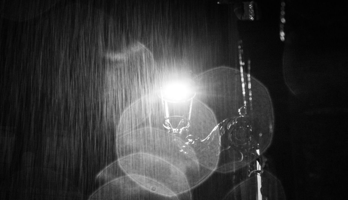 Lluvia intensa en Grazalema, que va de récord en récord.