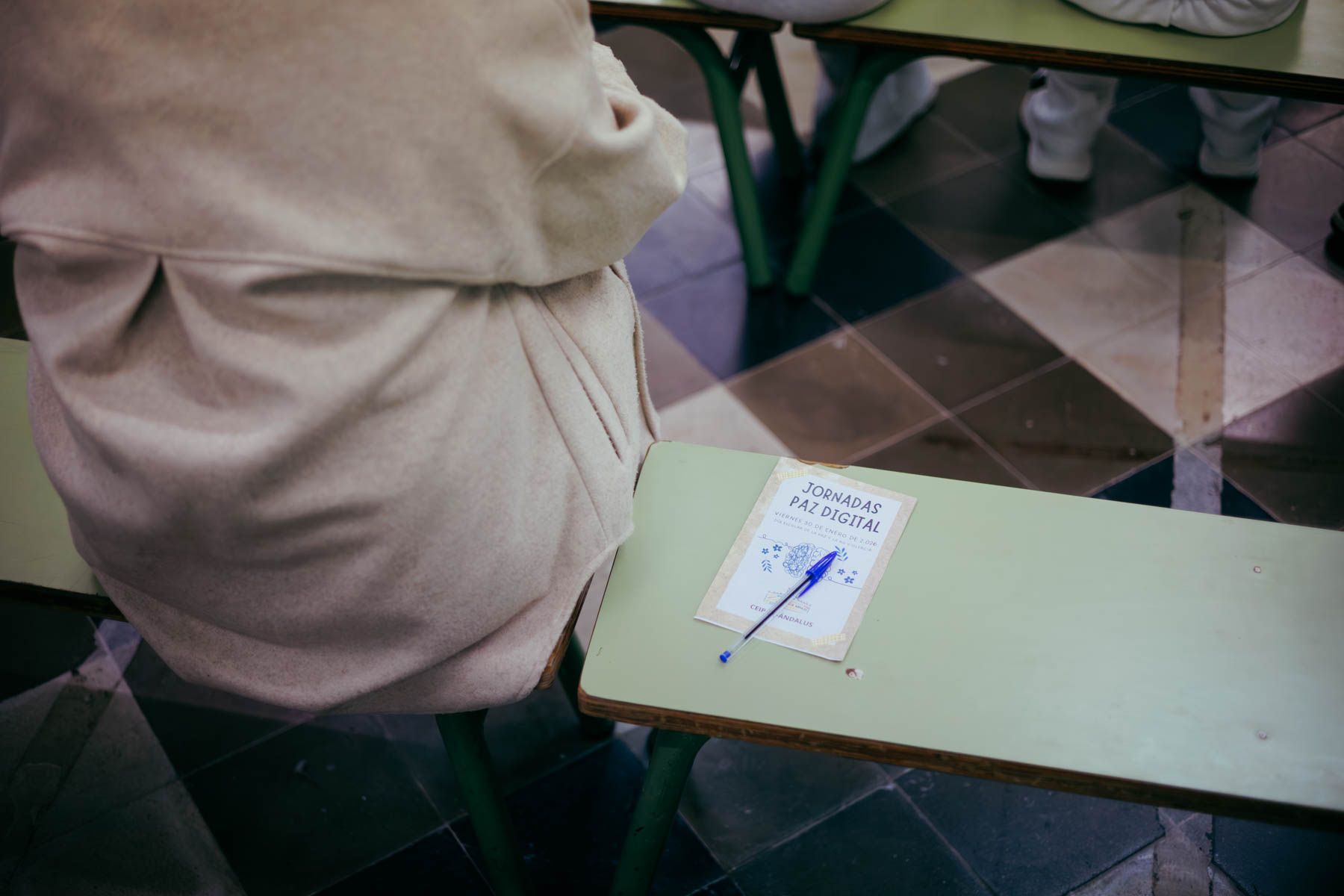 Una jornada en un colegio sobre empleo de herramientas digitales.