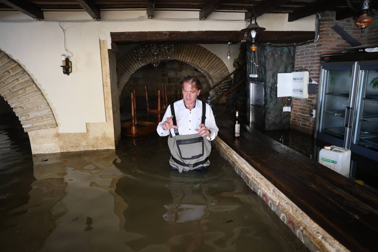Rodrigo Valle en la Venta de Cartuja en Lomopardo.