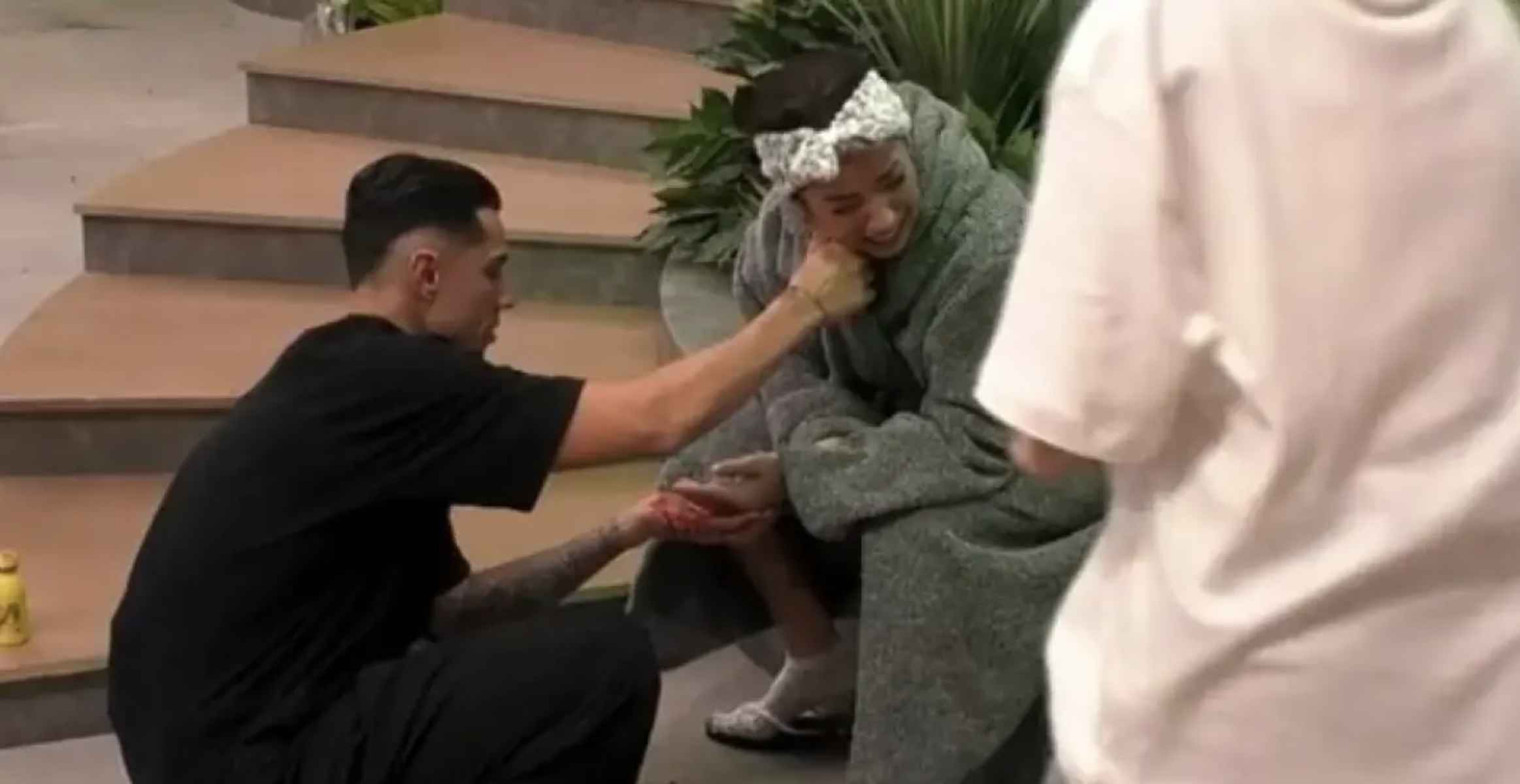 Anita Williams, tras sufrir el aparatoso accidente en 'GH Dúo'.