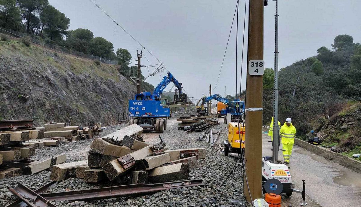 Los trabajos de reparación han comenzado doce días después.