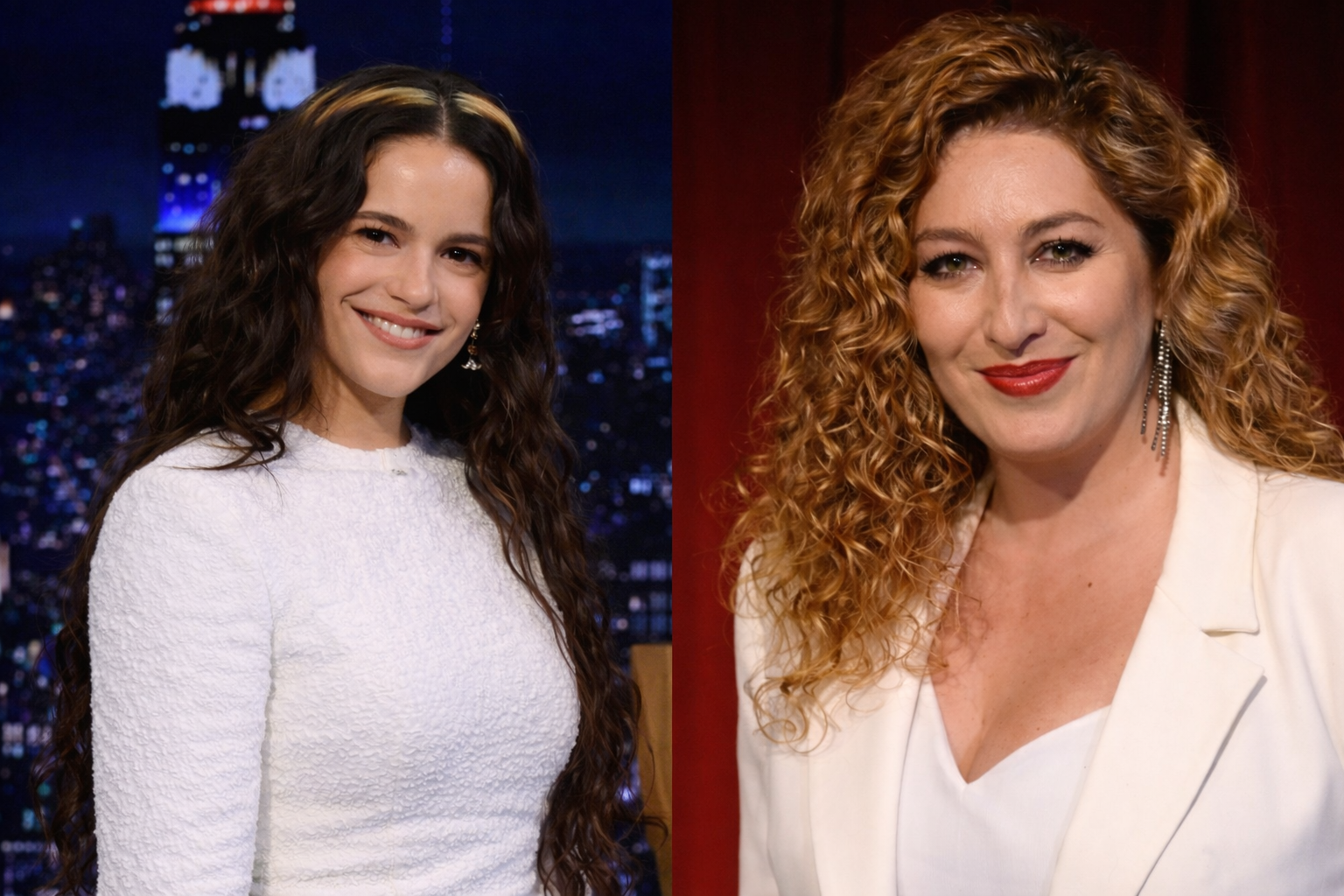 Estrella Morente y Rosalía.