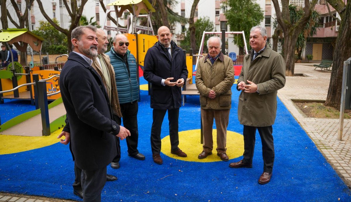 Así se ha transformado el parque de Graham Bell.