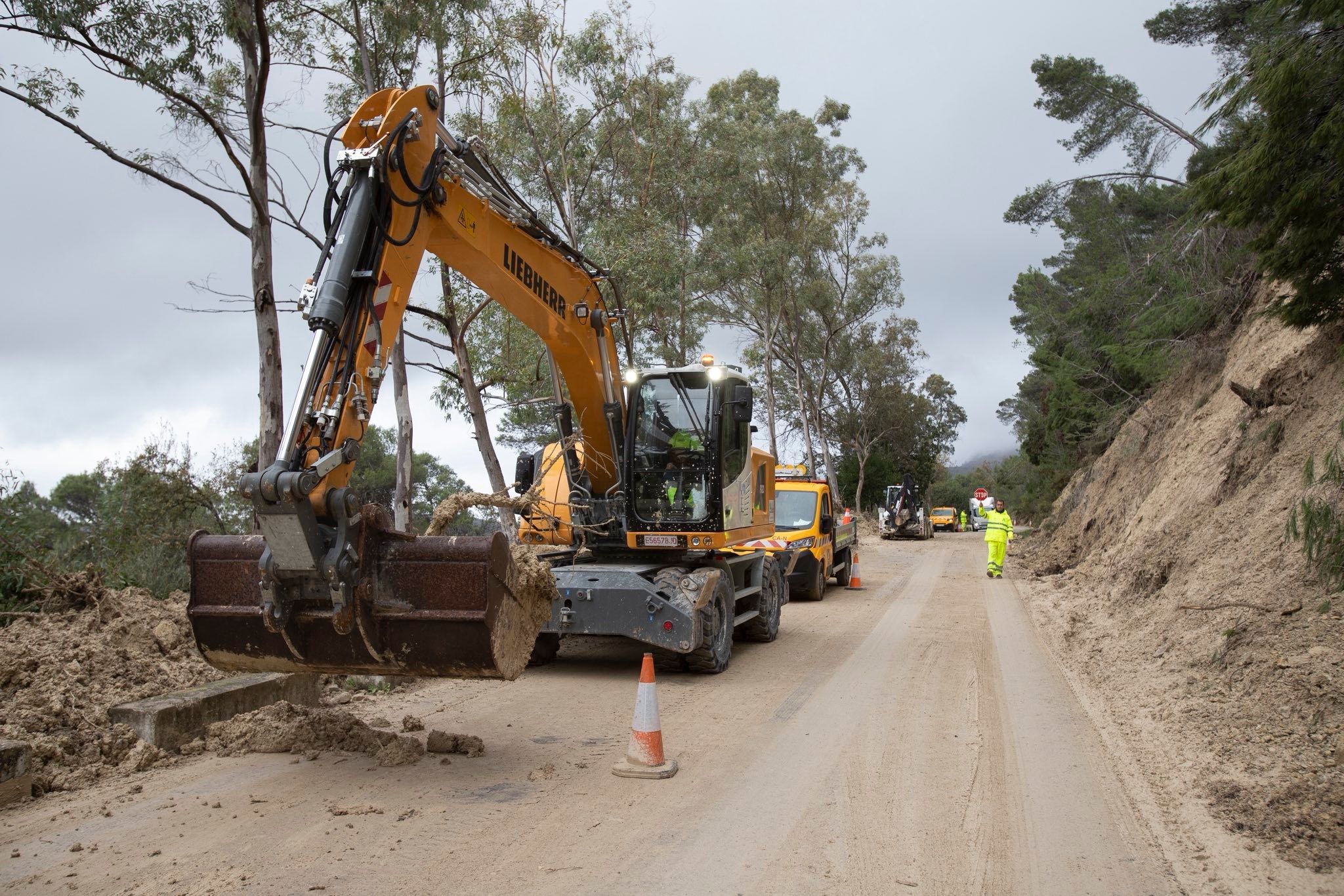 La difícil situación de las carreteras en la Sierra de Cádiz. La difícil situación de las carreteras en la Sierra de Cádiz.