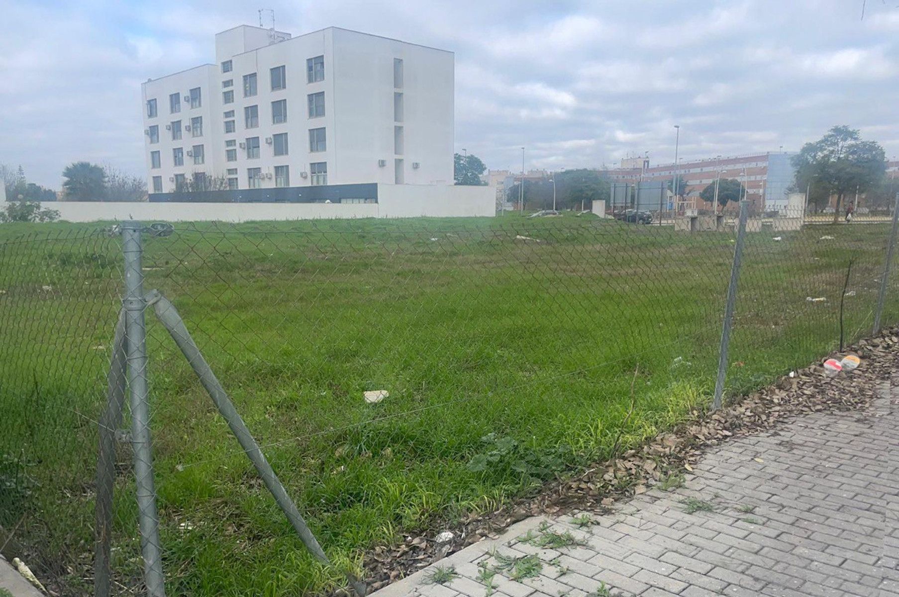 Un solar que albergará Viviendas de Protección Oficial en Jerez.