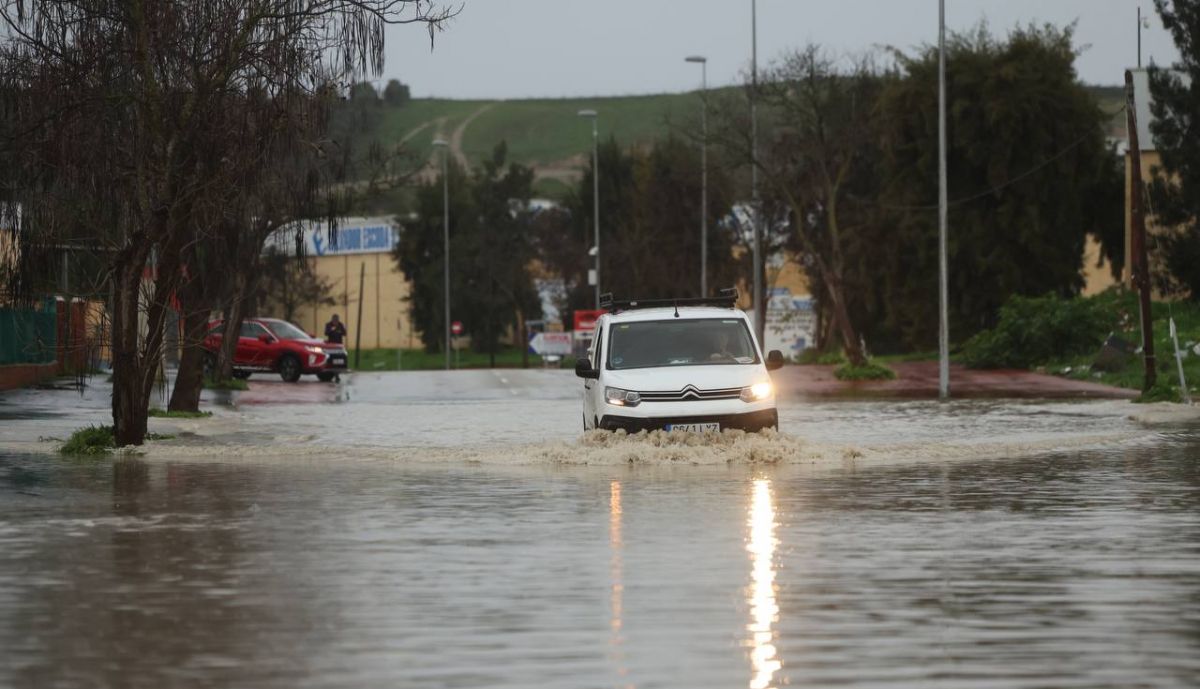 El temporal vuelve a poner en jaque varios puntos de Andalucía.