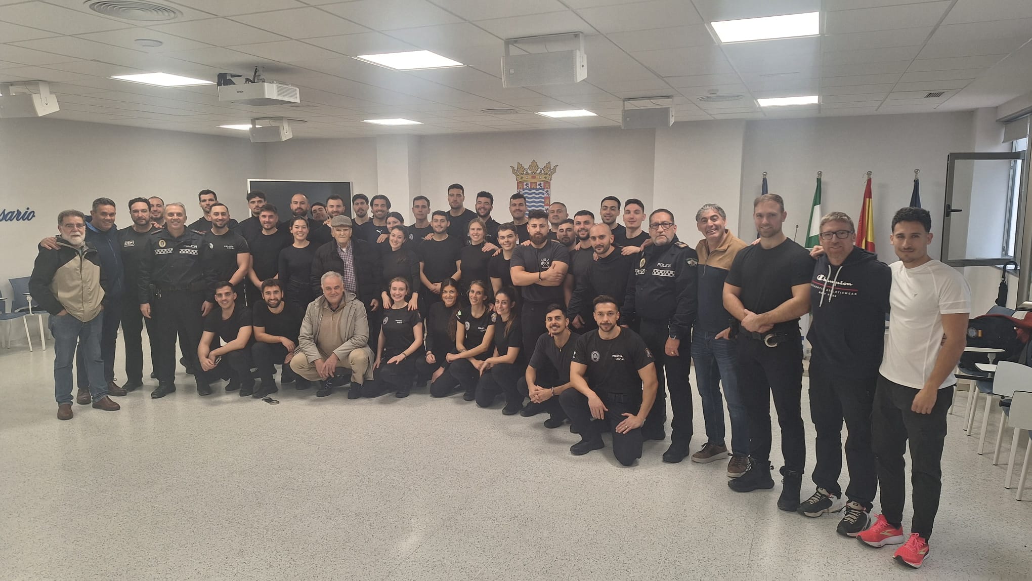 La visita de Antonio a los miembros de la Academia.