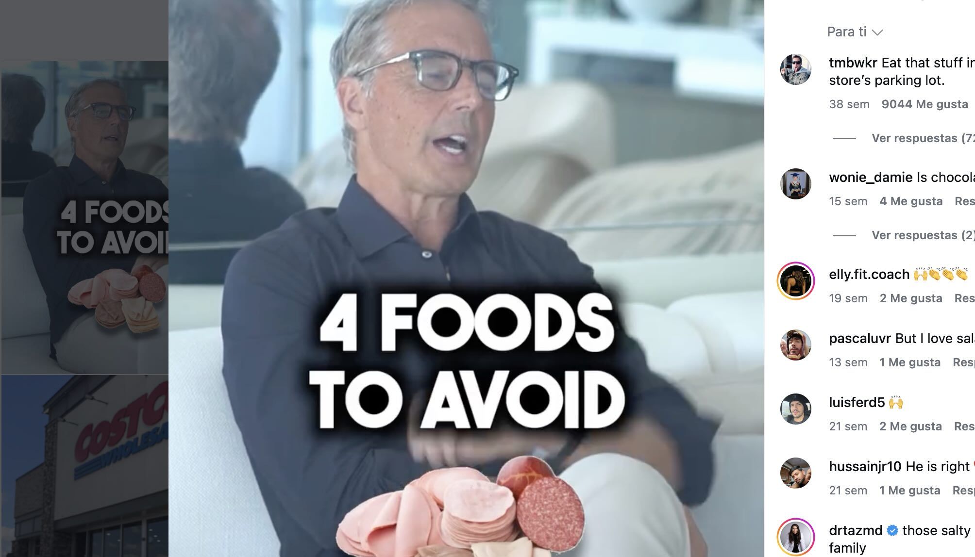 Los cuatro alimentos que restan años de vida, según el experto en longevidad Dan Buettner. Los cuatro alimentos que restan años de vida, según el experto en longevidad Dan Buettner.