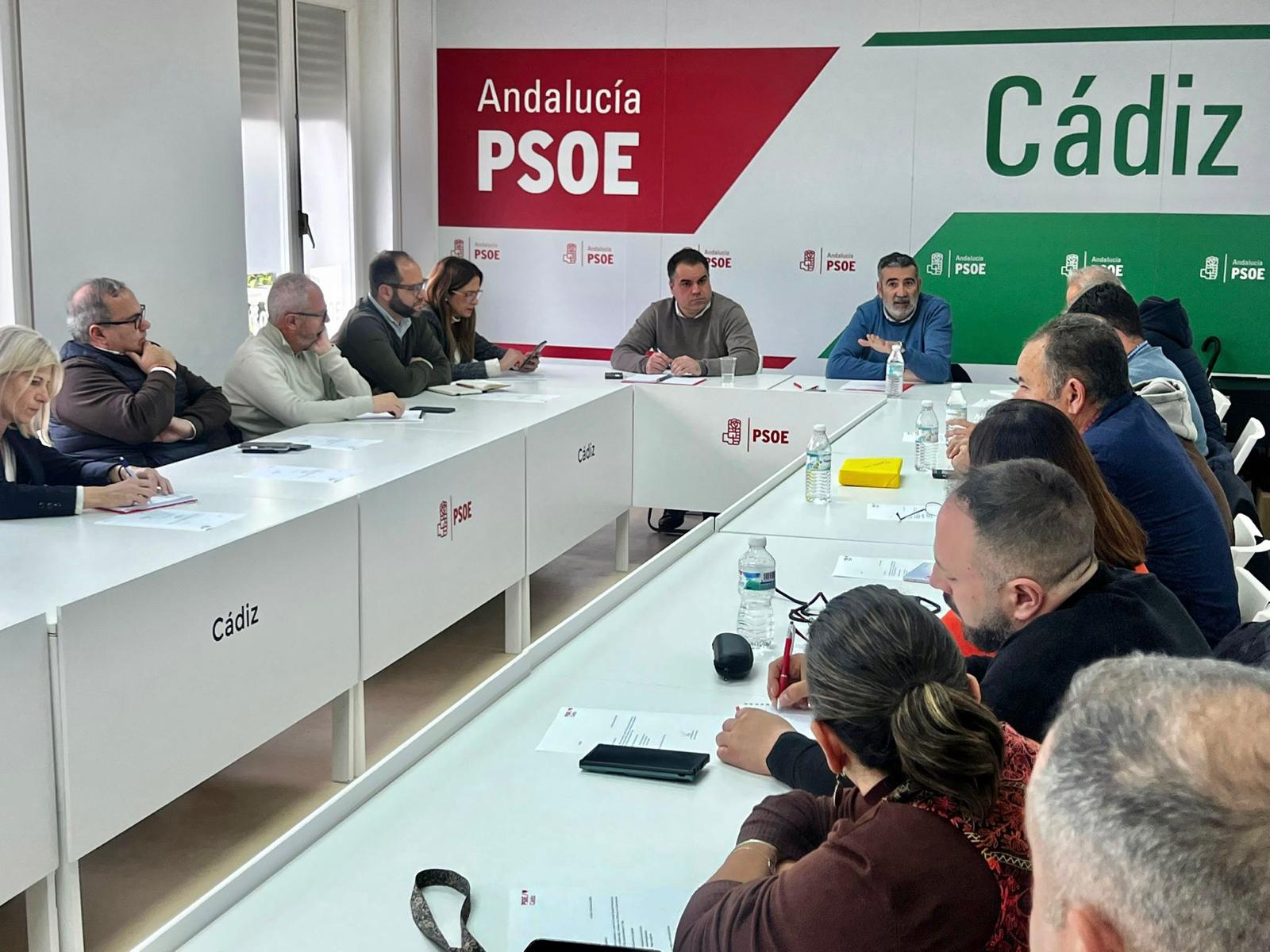 Reunión del PSOE de la provincia de Cádiz.