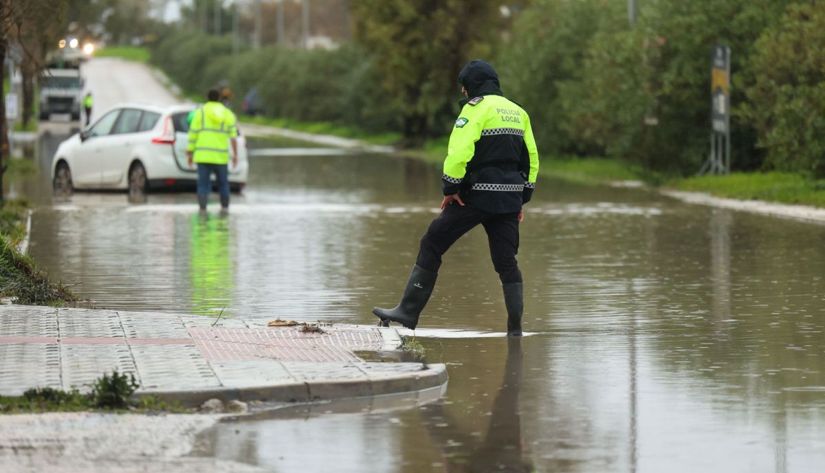 Inundaciones el Portal Jerez 1