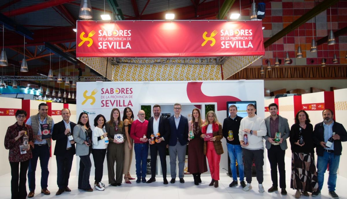 Promoción agroalimentaria y gastronómica Sabores de la provincia de Sevilla en el H&T, Salón de Innovación en Hostelería de Málaga.