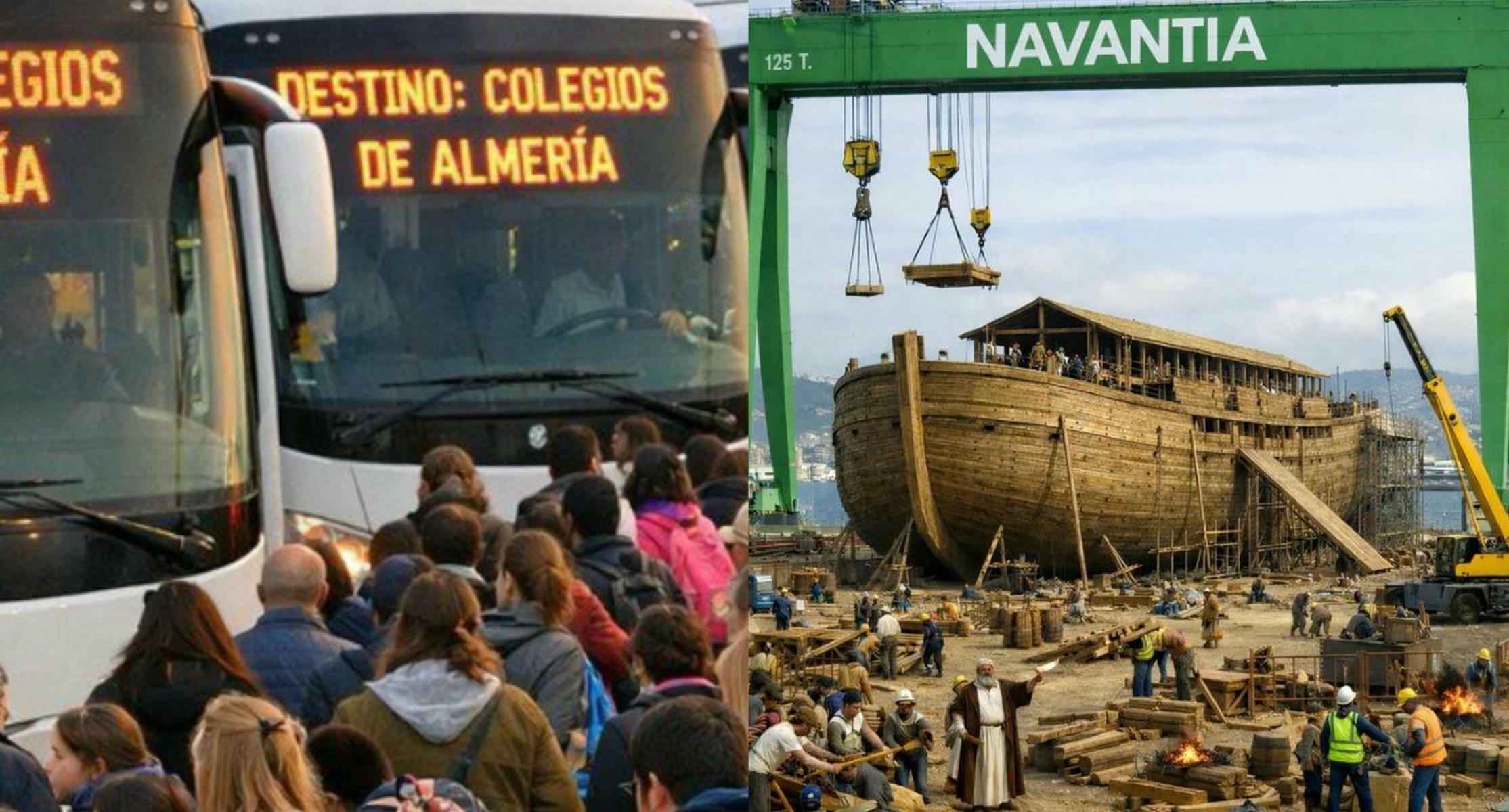 Dos de los memes sobre el temporal.