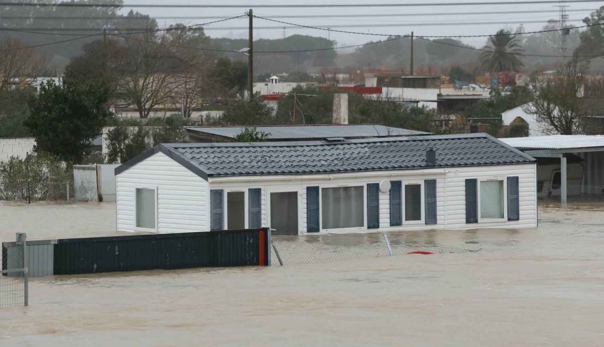 Panorama desolador en Las Pachecas.