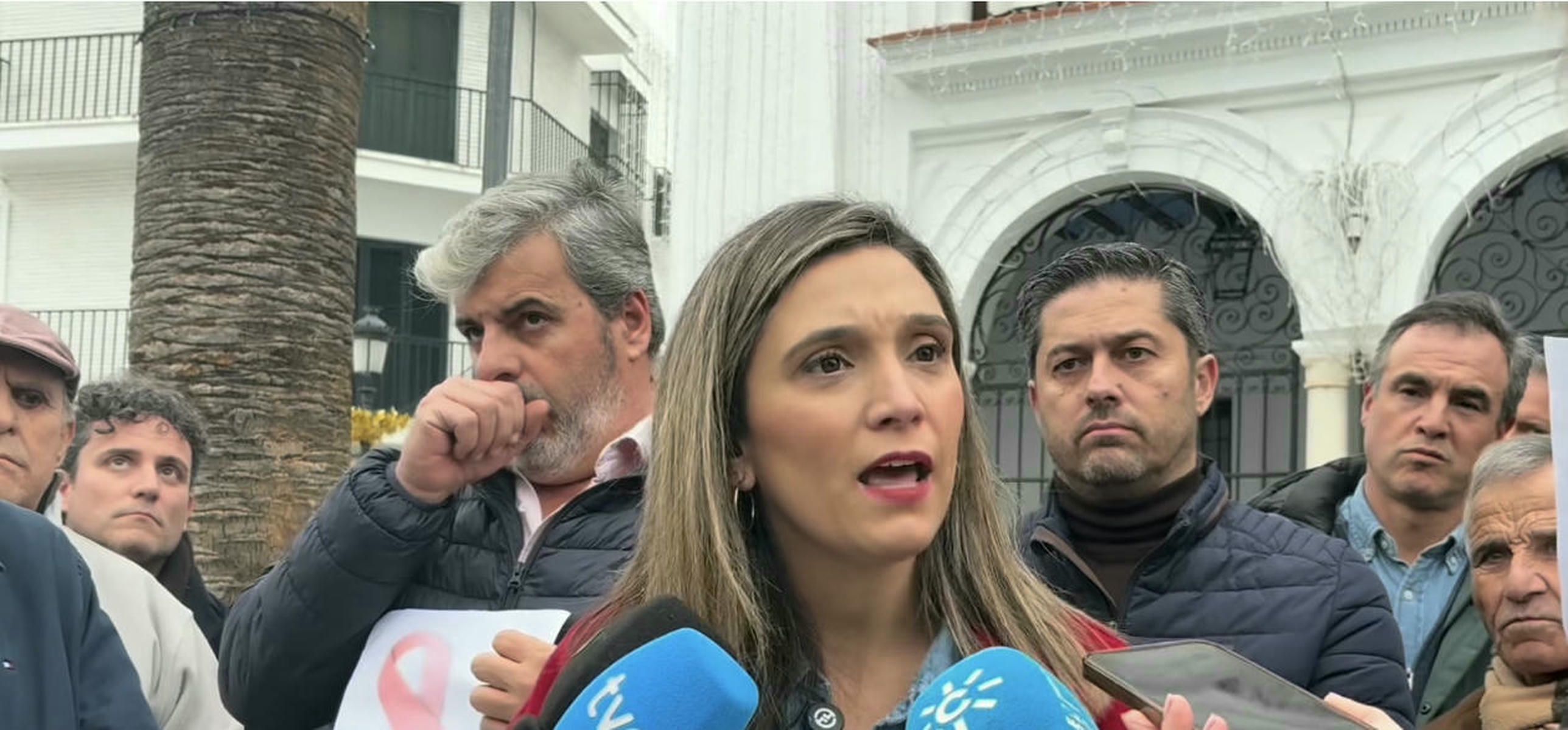 María Márquez, portavoz parlamentaria del PSOE-A.