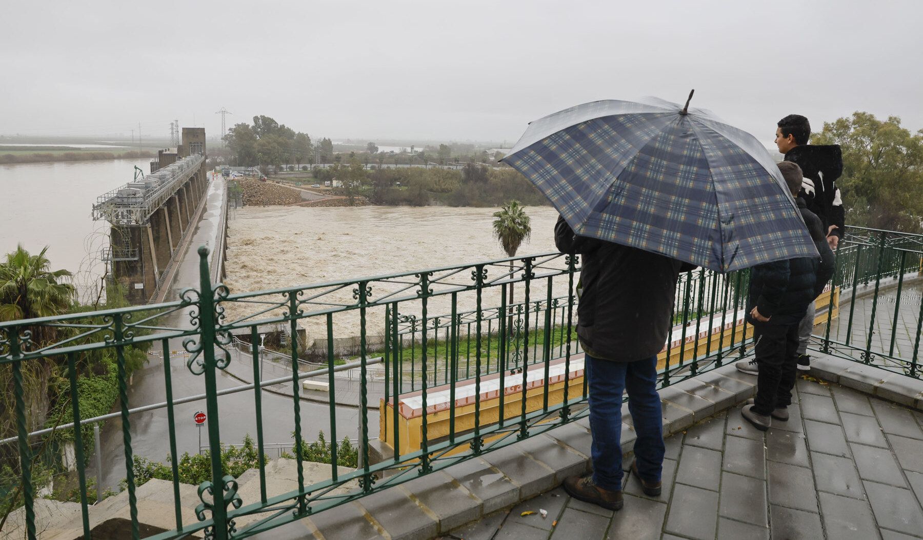 El río Guadalquivir, por Alcalá del Río.