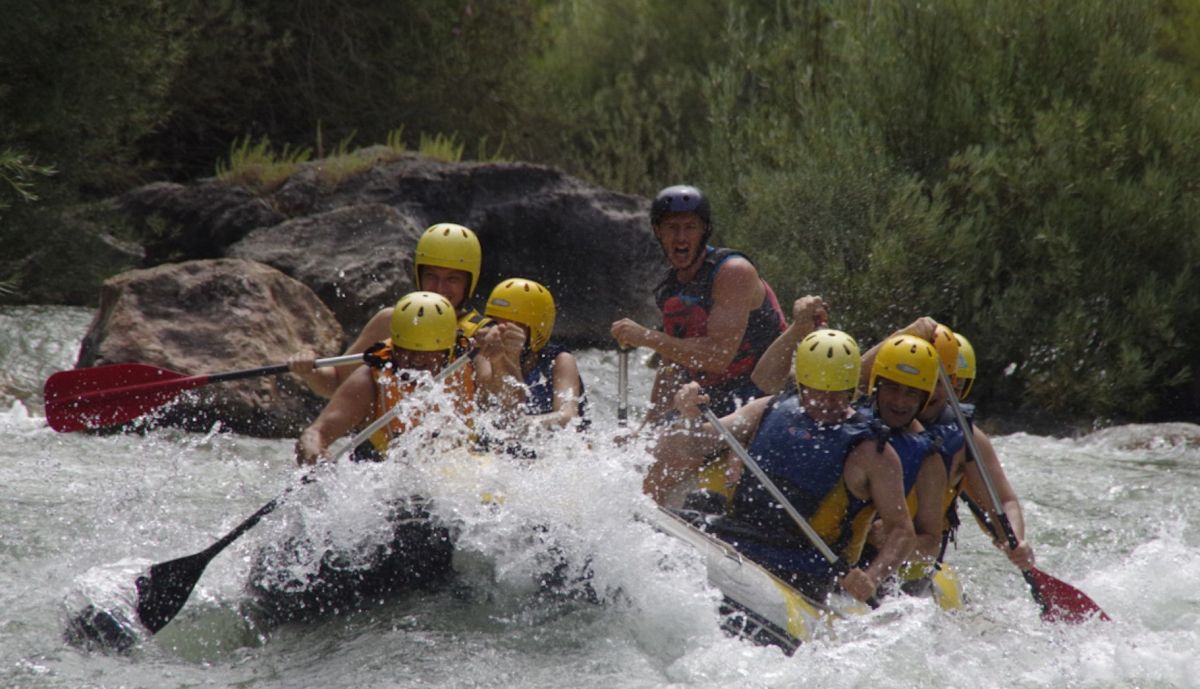 Rafting en la Sierra de Jaén
