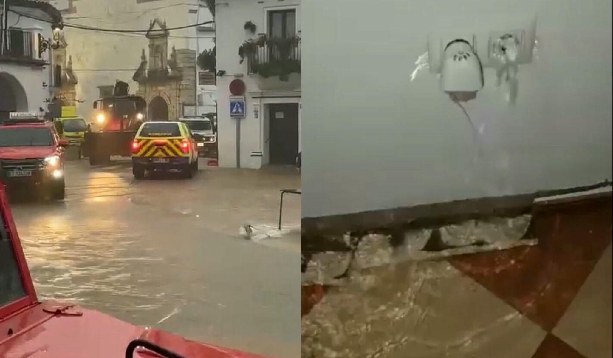 La situación en Grazalema.