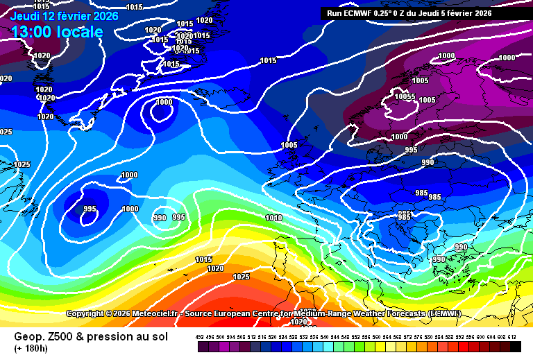 ¿Cuándo dejará de llover y saldrá el sol en Andalucía? Estas son las previsiones hasta final de mes. El anticiclón de las Azores parece querer asomarse a partir del próximo 12 de febrero.