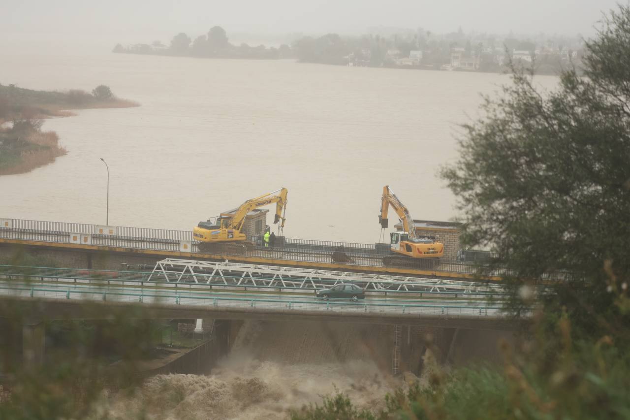 La presa de Arcos es lo que más preocupa ahora mismo.
