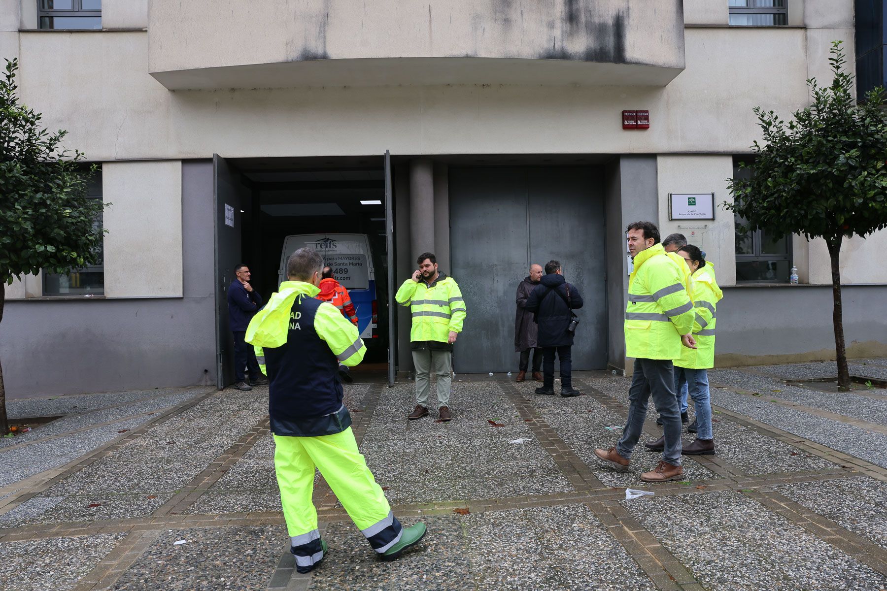Arcos  desalojos temporal Leonardo  13