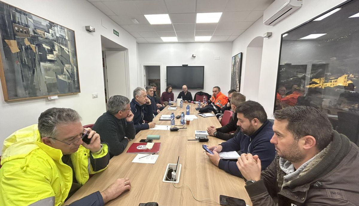 Reunión de seguimiento del Plan de Emergencia Local de Ubrique.