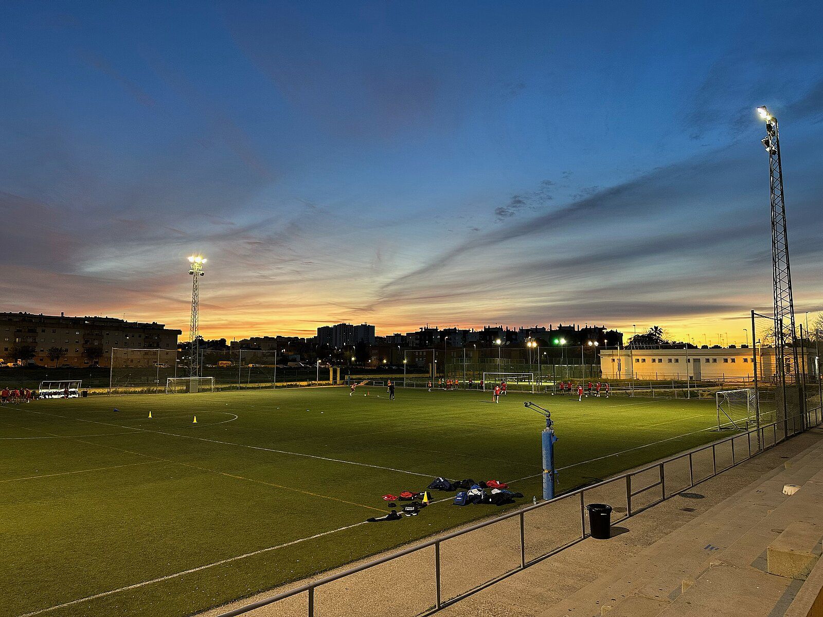 El campo de fútbol de Picadueñas.